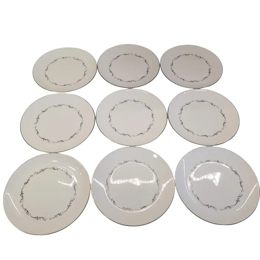 Royal Doulton Coronet Salad Plate Set of 9 H4947 Bone China England